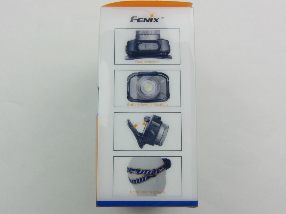 Fenix	 Fenix HL40, aufladbar. Bis zu 50Std. Betrieb