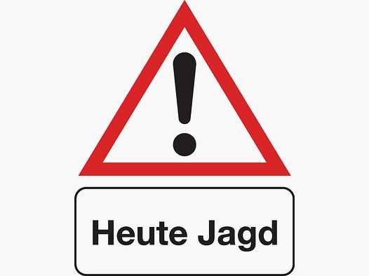 Absperrbanner Jagd