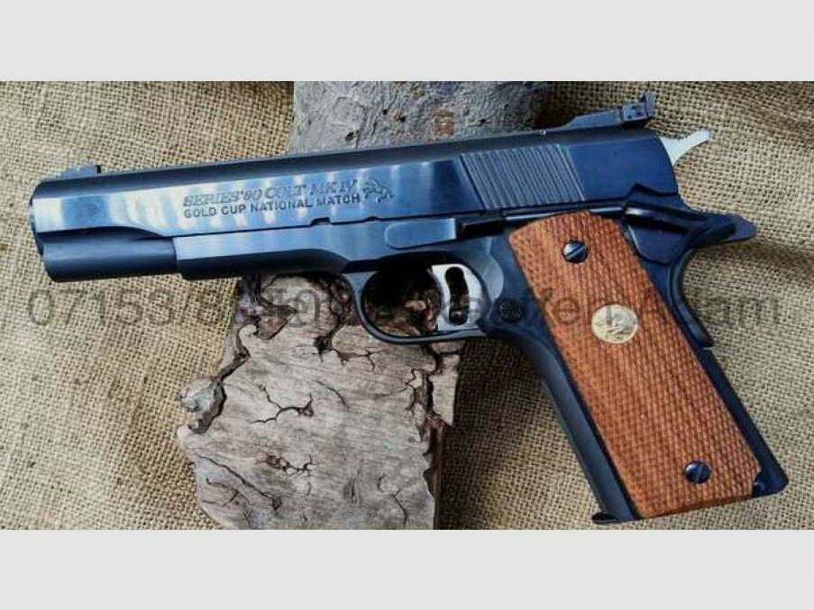 Colt 1911 MKIV Gold Cup Series 80 .45Auto