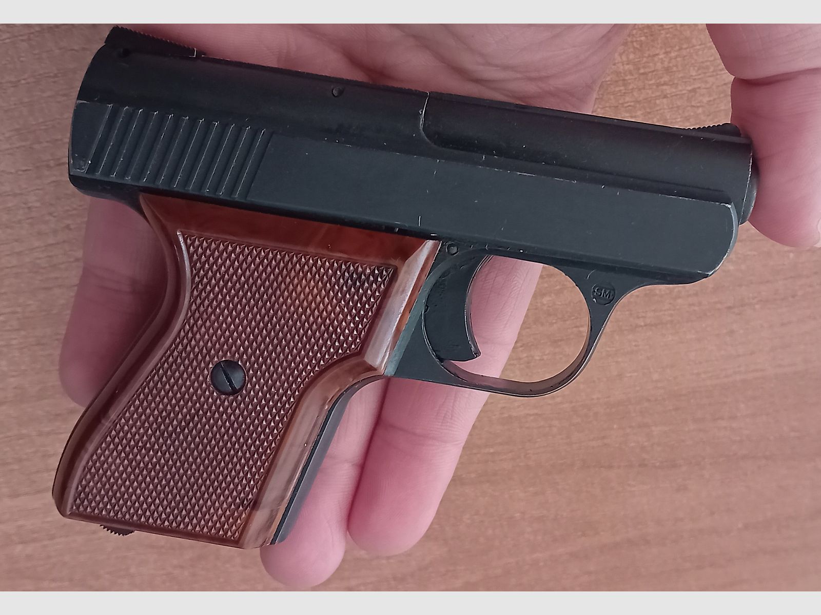 Alte Rhöner SM 15 Kal. 8 mm Knall im PTB 83/2 von 1989!
