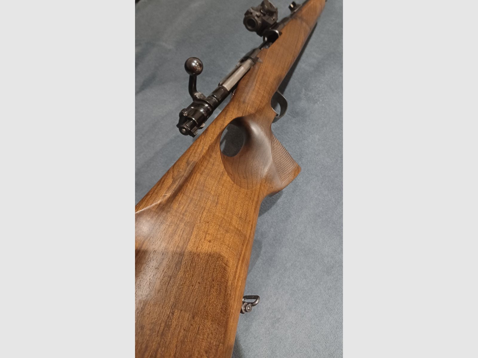 Repeater rifle mod. 98 with hole stock and Aimpoint Micro H2