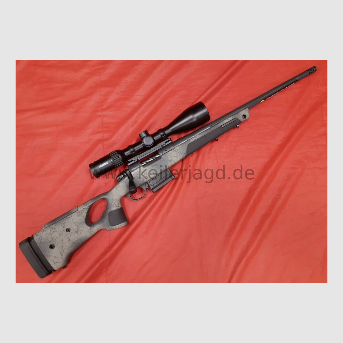 Bergara B14 Wilderness Thumbhole Kal. 308 Win. mit 3-12x56 Steiner LP-ZFR	 Dentler-Montage