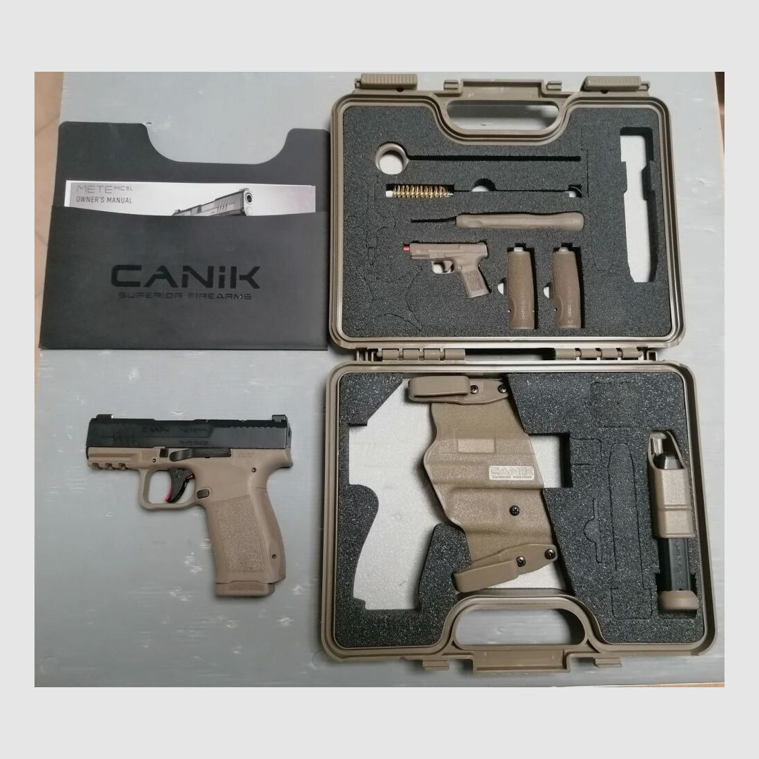 Canik Mete MC9L Slide Czarna Ramka FDE OR