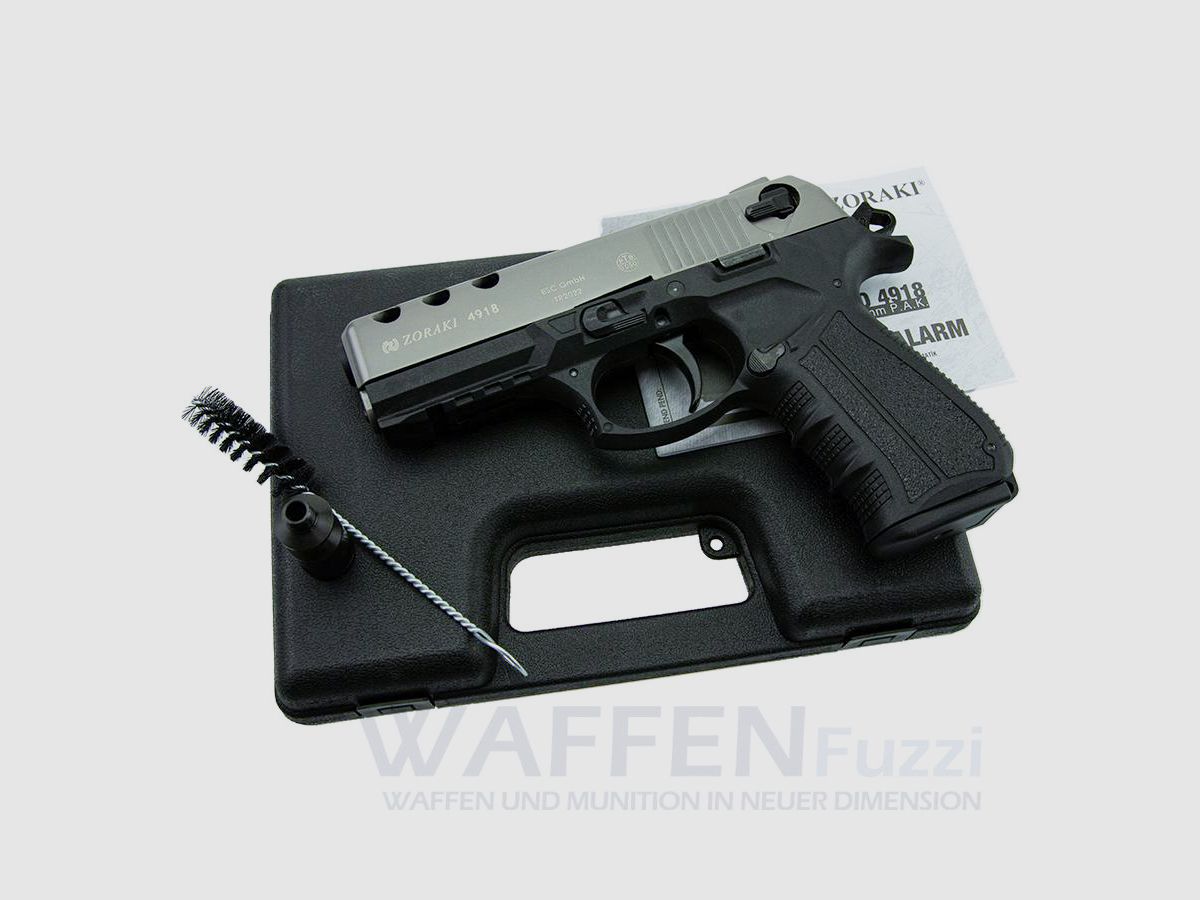 Zoraki 4918 pistolet d'alarme Titan calibre 9mm P.A.K., image 6 sur 6