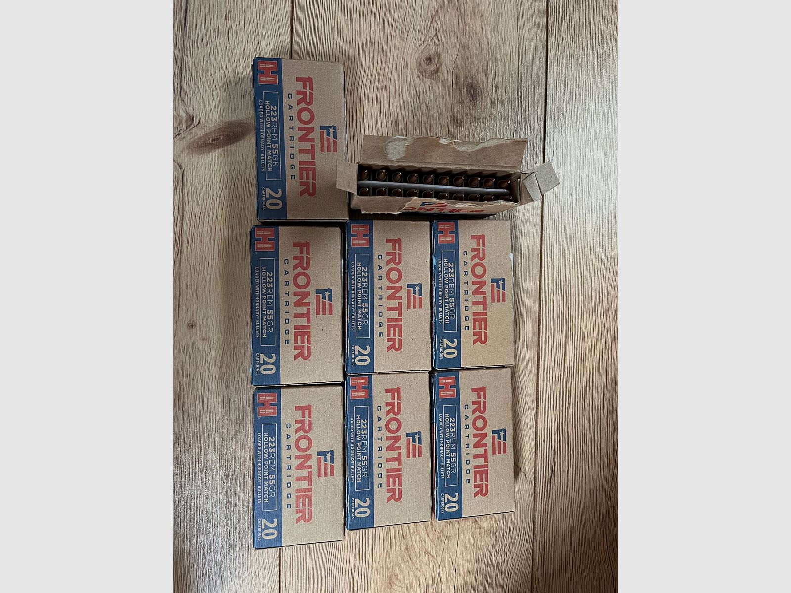 Hornady Frontier .223 Rem 55gr 