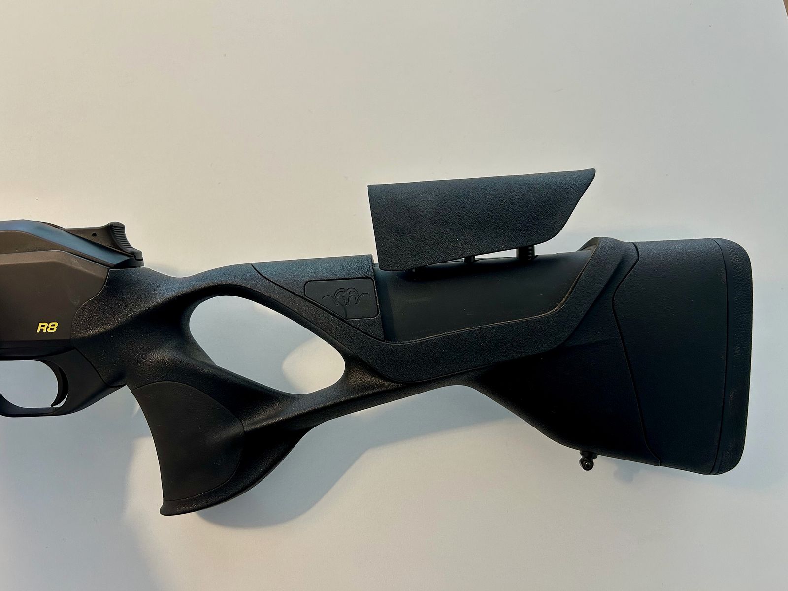 Blaser R8 Ultimate .30-06 – verstellbarer Schaftrücken – sehr gepflegt, schussarm + Hausken Schalldämpfer