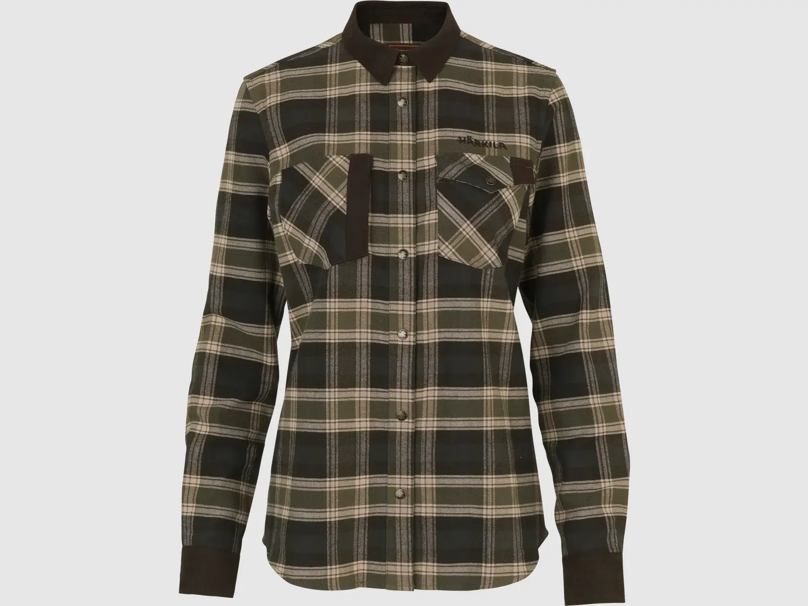 Härkila Aivak chemise à manches longues pour femme, olive, image 1 sur 7