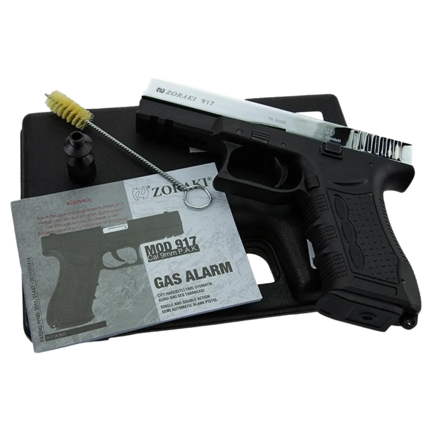 Zoraki 917 arme de défense 9mm chrome, image 6 sur 6