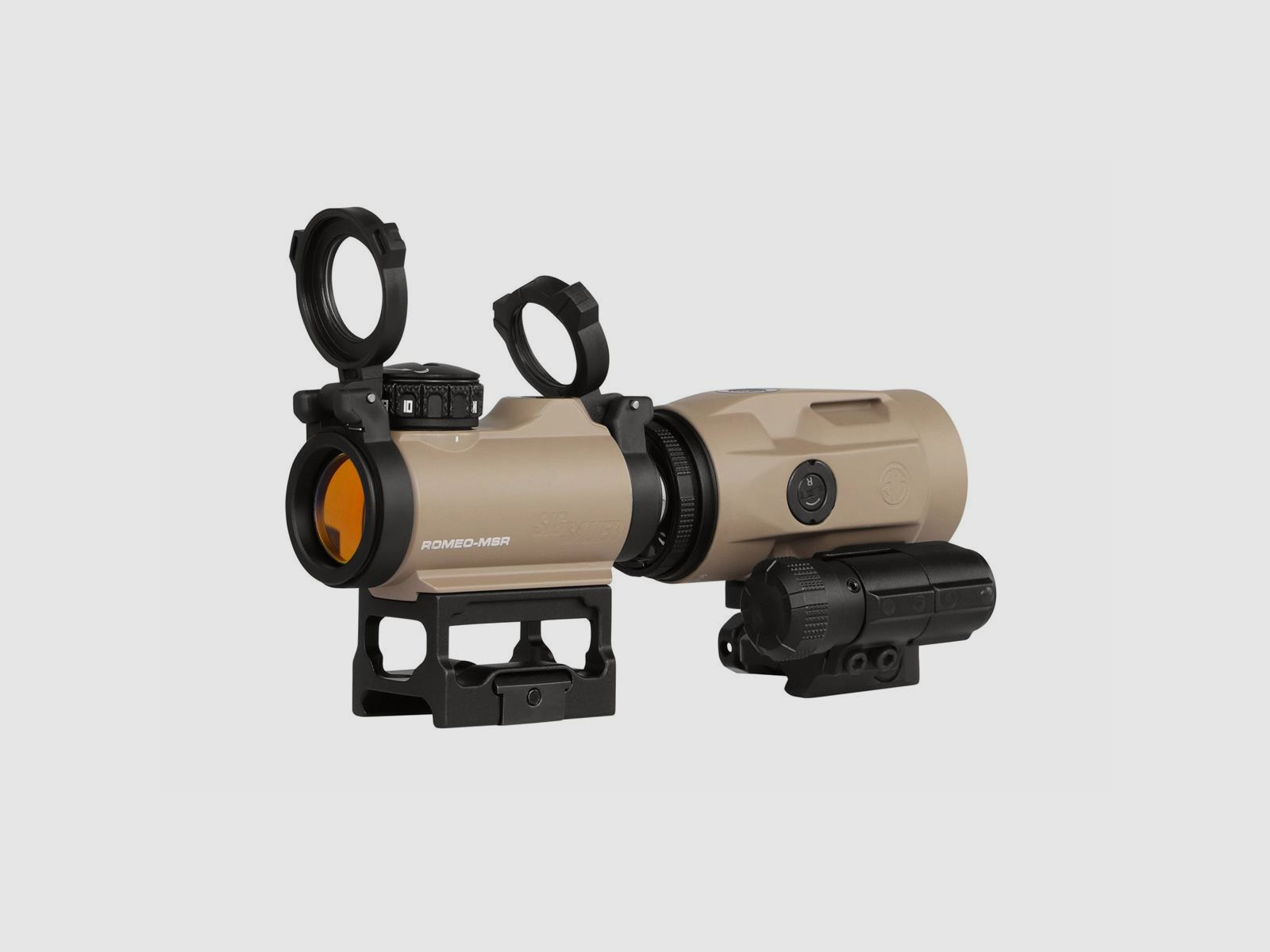 Sig Sauer ROMEO-MSR + JULIET3-MICRO FDE Magnifier
