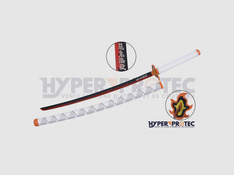 Dekoratives Katana von Rengoku Kyojuro aus Demon Slayer, Bild 1 von 2