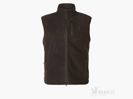 Härkila Aspire gilet in pile Shadow brown