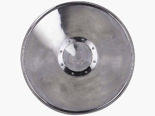 Kampfschild rund Ganzmetall