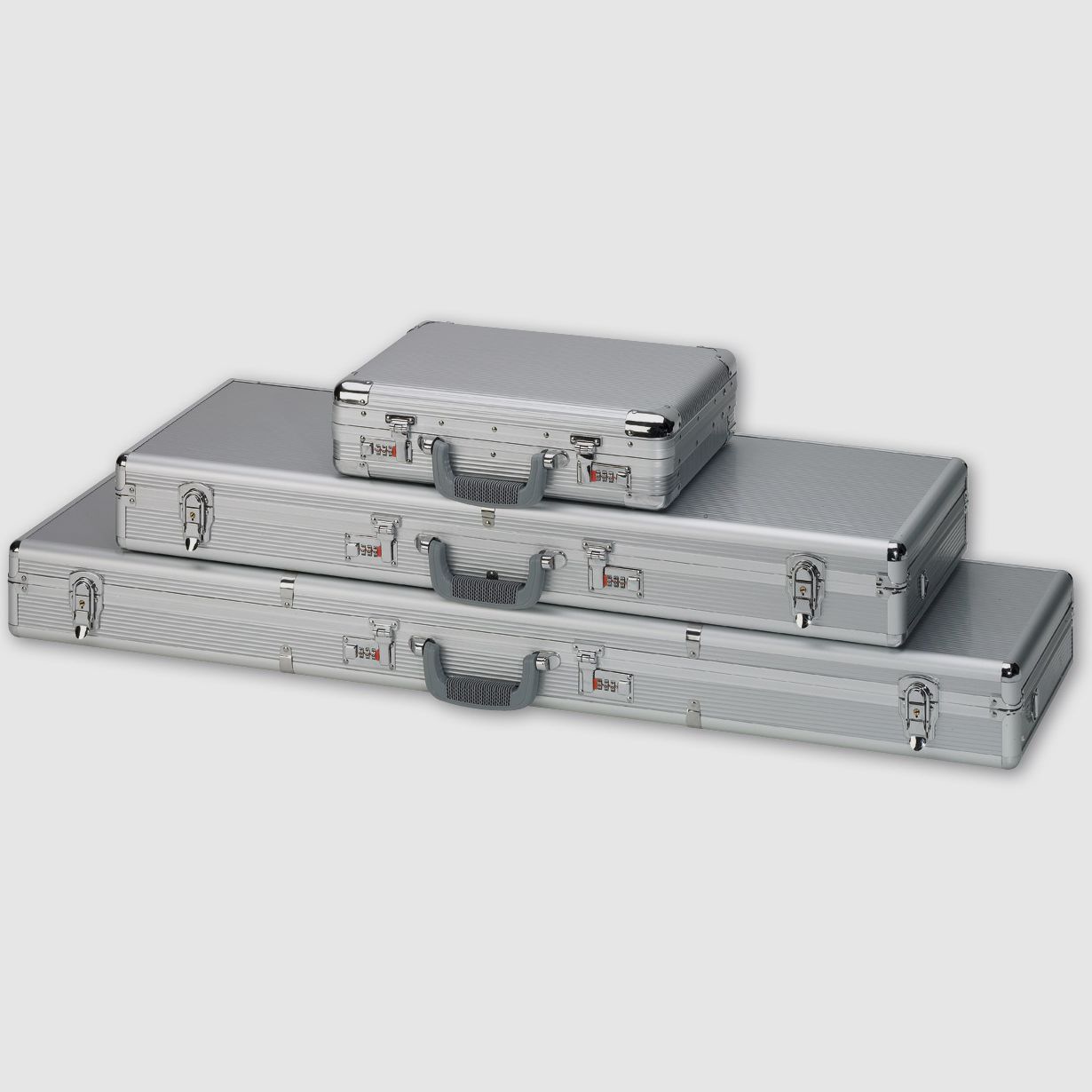 Funda de aluminio para armas cortas