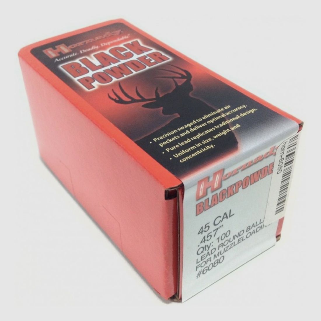 .457 Projectiles Hornady Boules en Plomb VE100