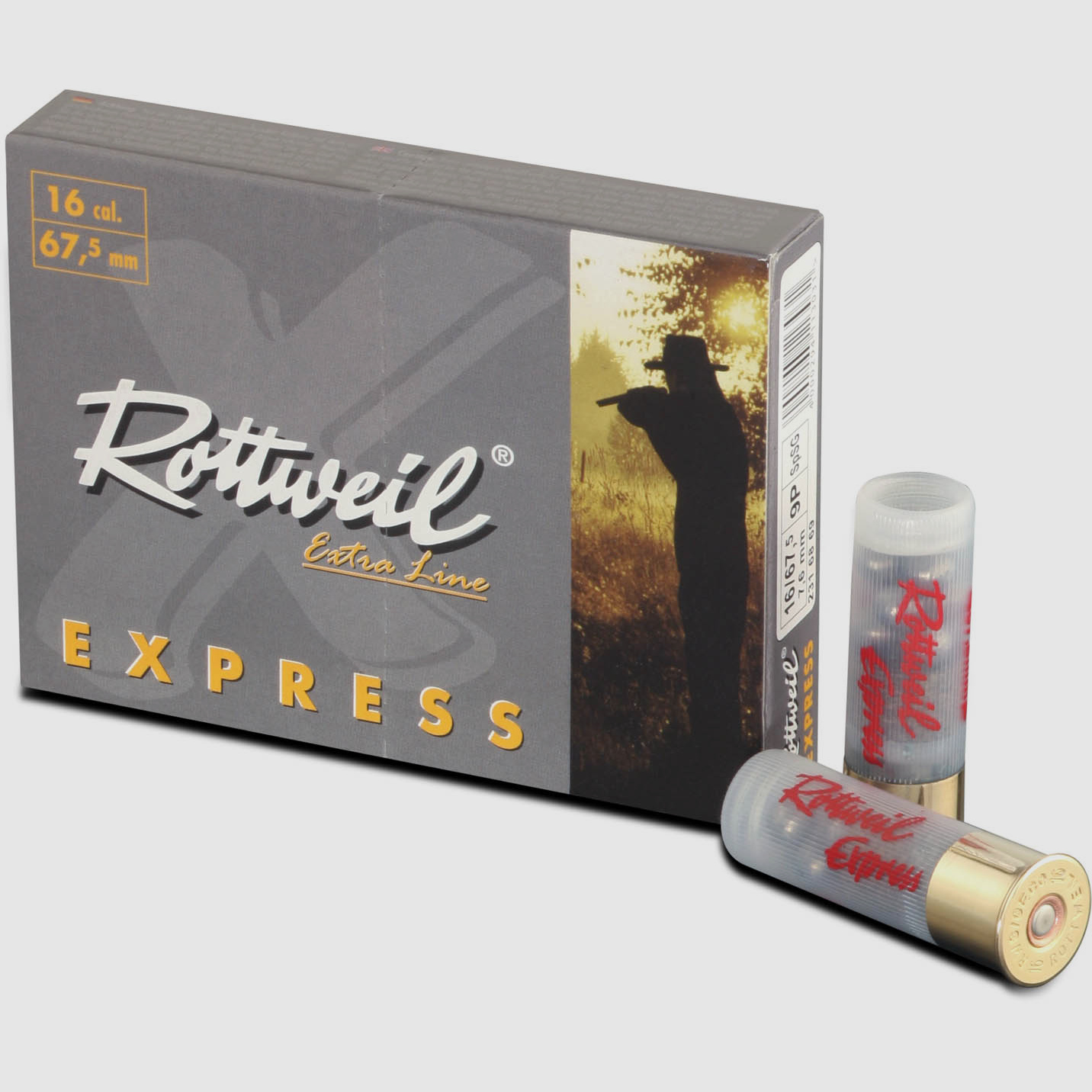 Rottweil 16/67,5 Express 7,4mm - 9 Posten