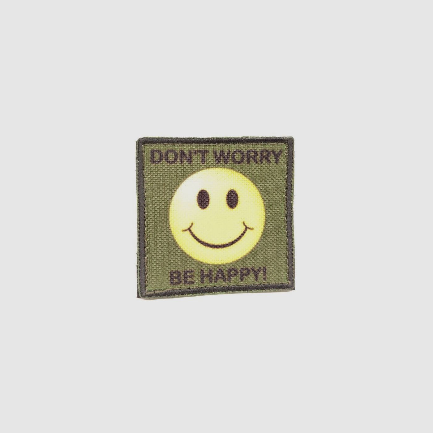 BE HAPPY" patch