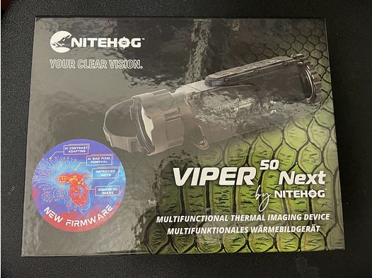 new Firmware - Nitehog Viper 50 NXT / viper50nxt / neu orig. verpackt kein hikmicro infiray pulsar