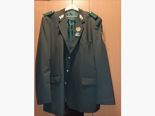 Schützenjacke Hubertus - dunkelgrün - Größe 64