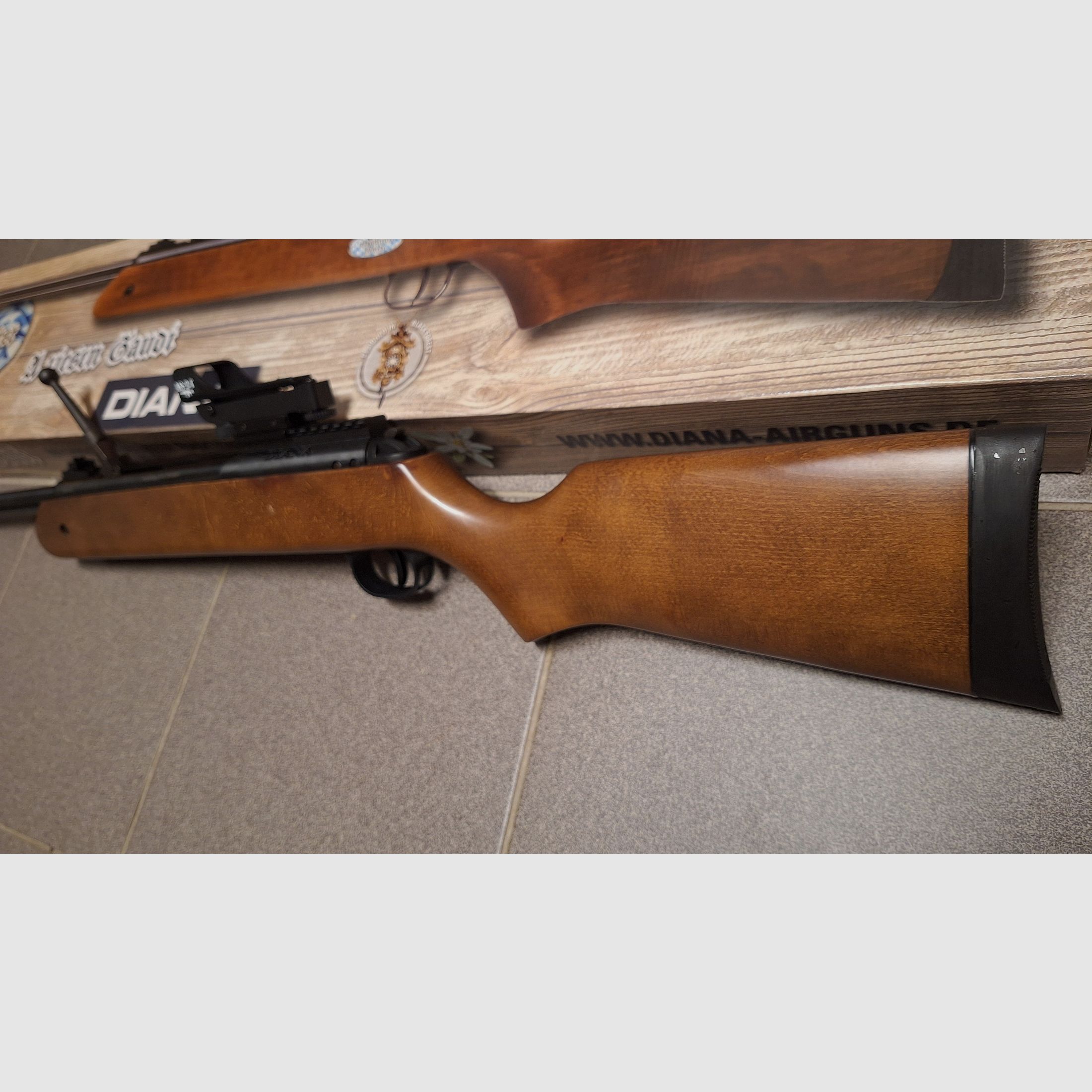 Diana Oktoberfestgewehr mit Reddot !