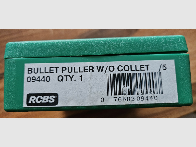 RCBS Puller W / O Collet