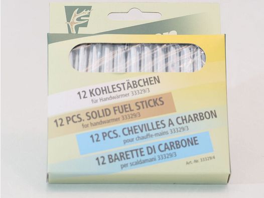 Fritzmann coal sticks for hand warmers