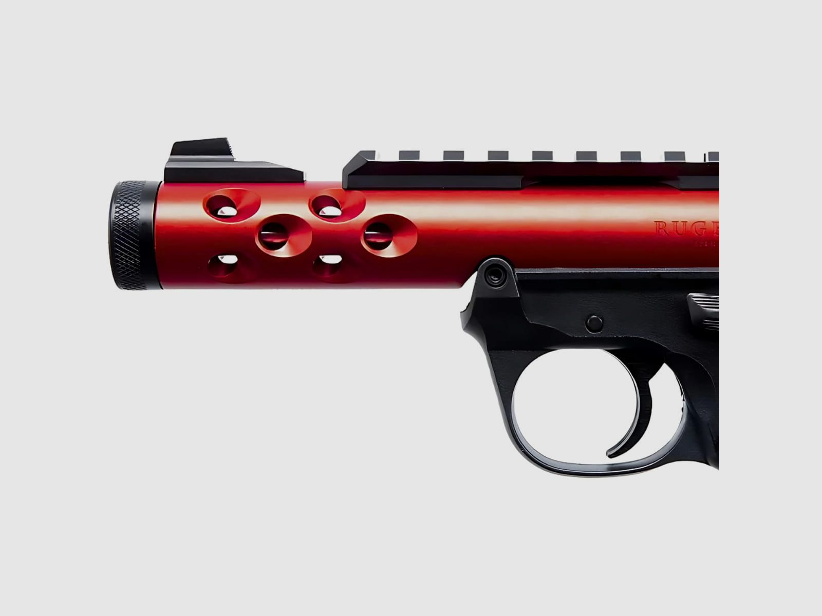 Pistool Ruger Mark IV 22/45 Lite Red 43910, afbeelding 4 van 5