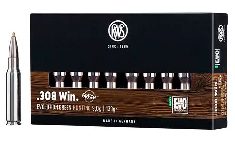 RWS .308 Win. Evo Green 9,0g/139grs.