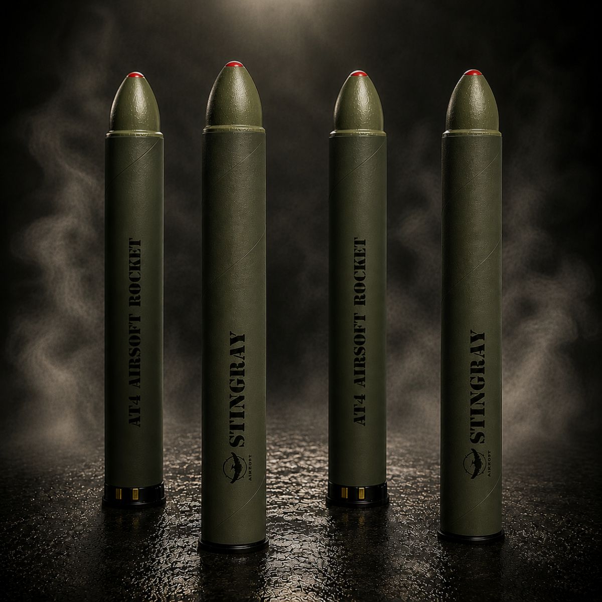 Rockets Stingray AT4 avec projectile de marquage (pack de 4)
