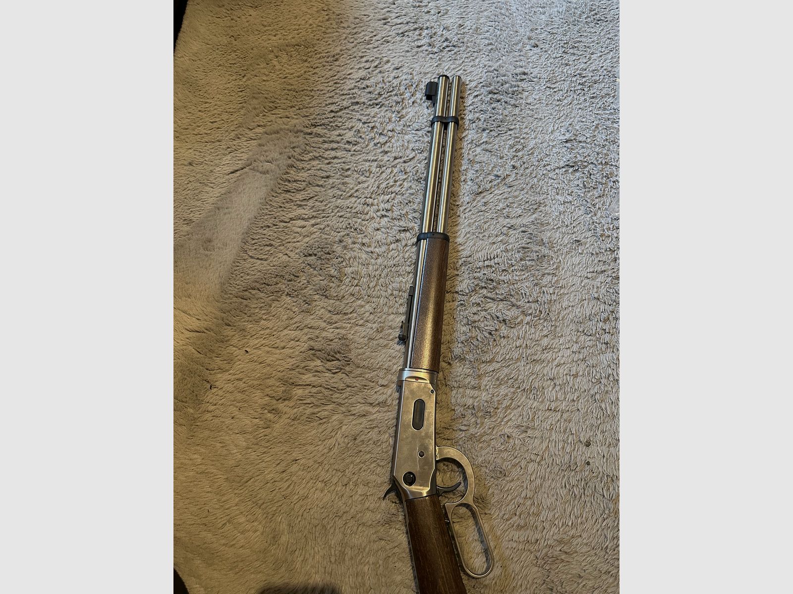 Fusil à air comprimé Walther à levier CO2 4,5 mm Diabolos finition acier - max. 7,5 Joules [UNIQUEMENT ENLEVEMENT !!!]