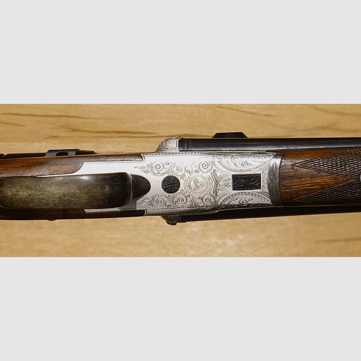 Drilling Sauer und Sohn Eckernförde Mod.3000 Duralux Kal. 7X57R; 16/70 Docter 2,5-10x48 Abs. 4