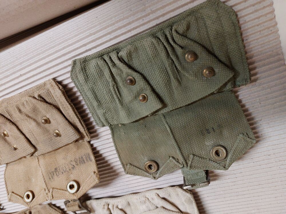 Enfield British Smle Lee Enfield No1 MKIII cartridge bag, magazine pouch