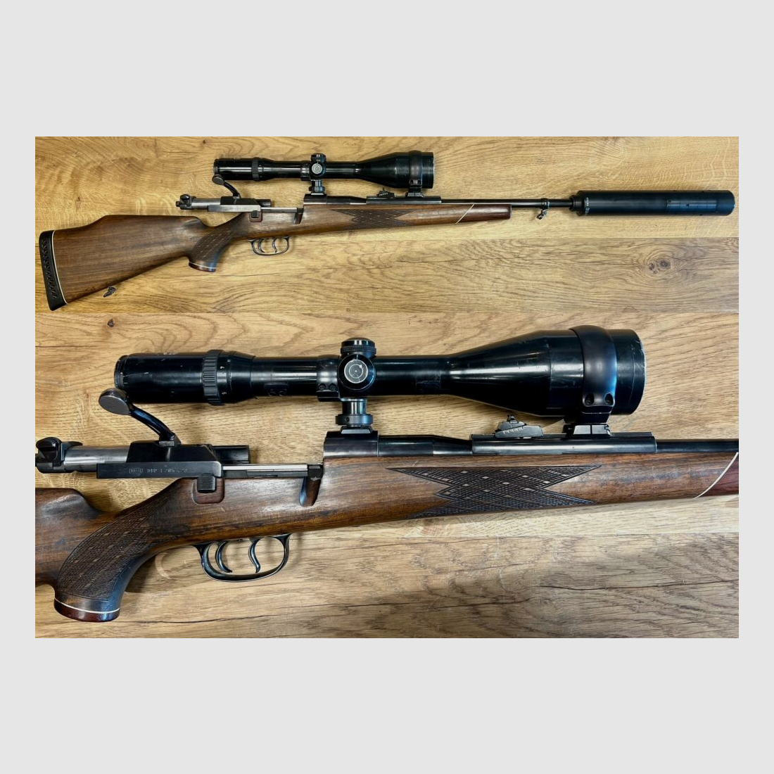 Mauser	 66S mit Schmidt&Bender und Schalldämpfer