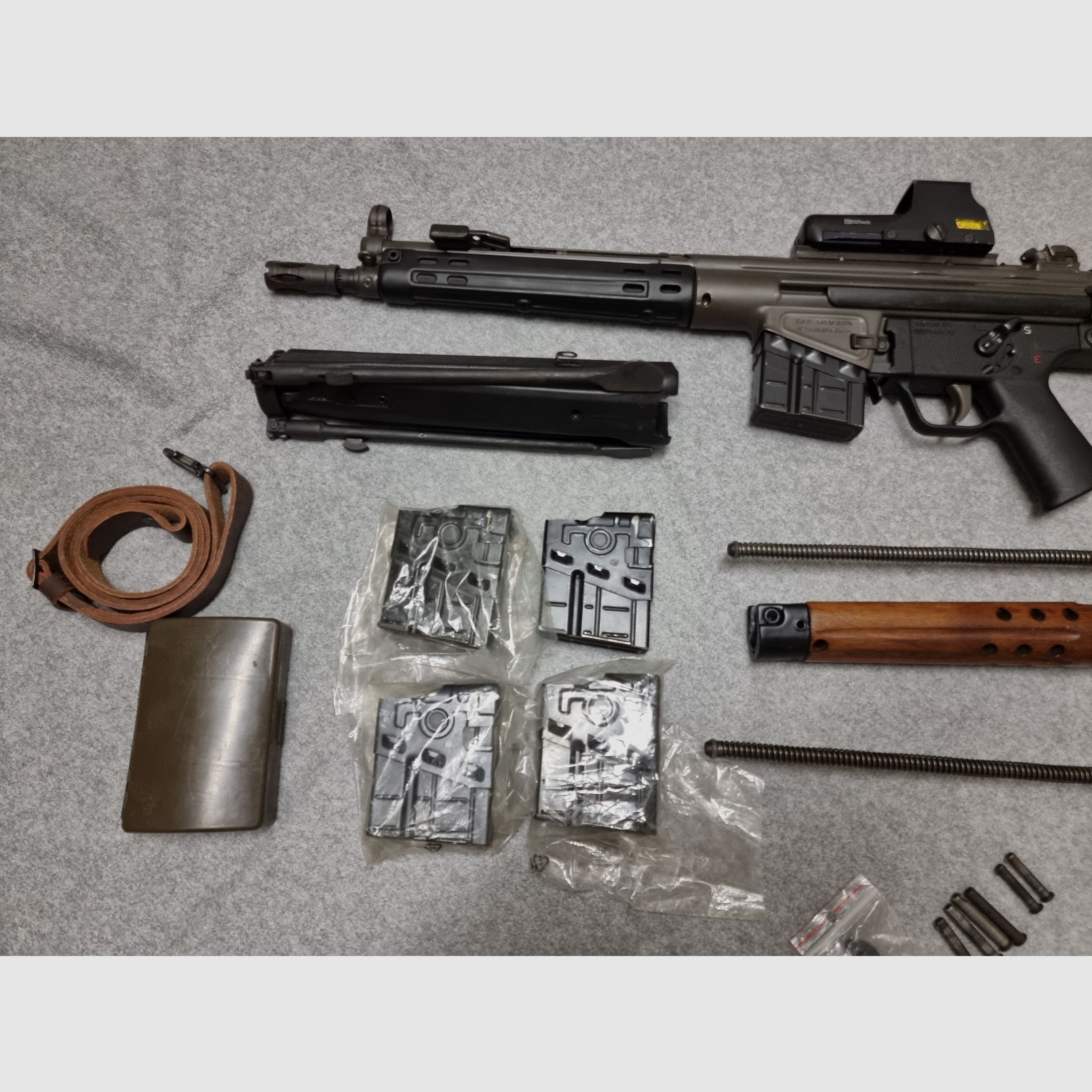 Schwaben Arms SAR M41 Kommando - wie Heckler&Koch G3K mit reichlich Zubehör! .308 Winchester  - kein Offizier