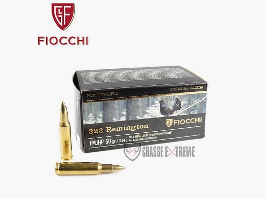 Munizioni Fiocchi HP50 - Cal. 222 Rem.