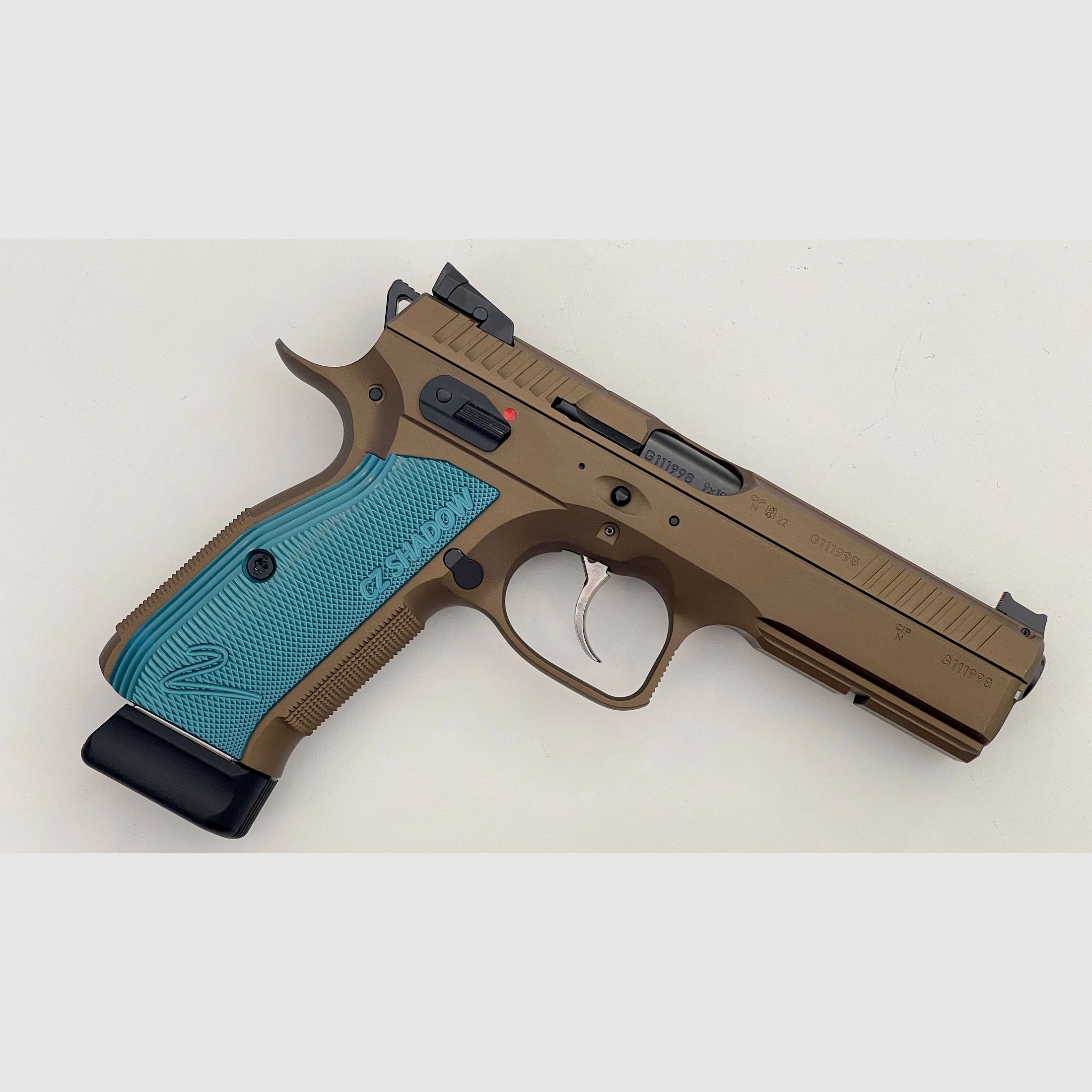 CZ SHADOW 2  in Burnt Bronze NEU  9mmLuger