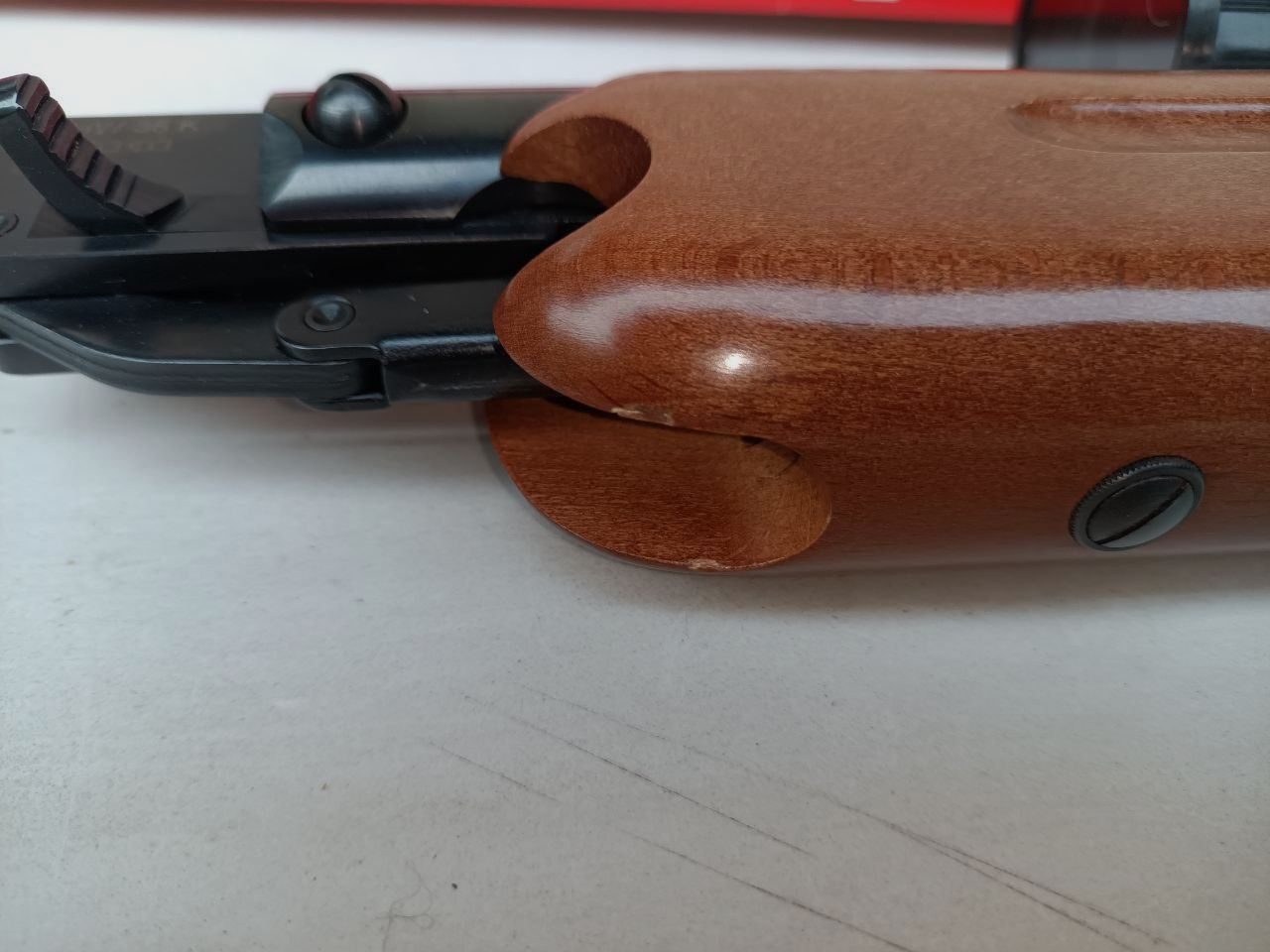 Luftgewehr Weihrauch HW 35 K Schalldämpfer Fernrohr Exportfeder