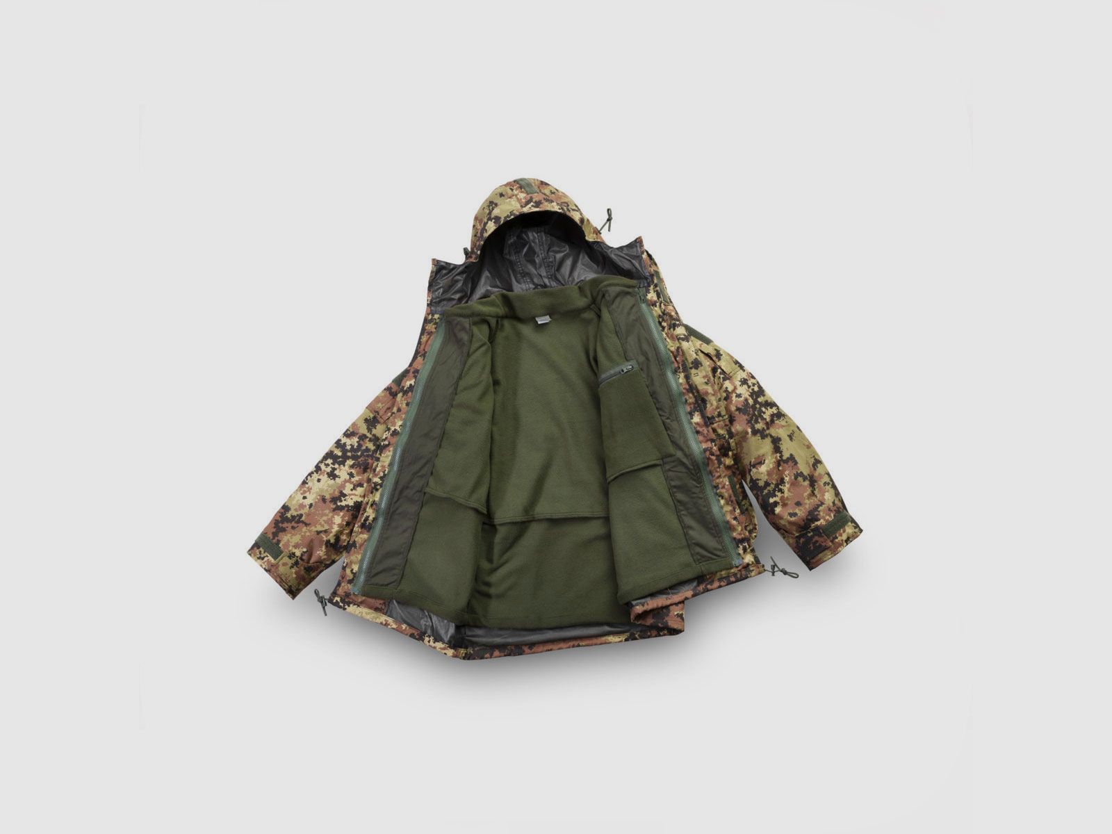 OPENLAND TACTICAL – SAS SMOCK IMBOTTITA Vegetato Italiano, Bild 2 von 8