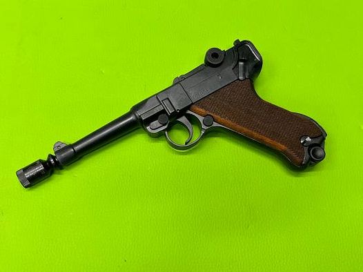 ME Mod. P 08, cal. 9 mm P.A. blank, black blued