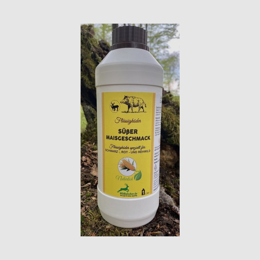 Wildlutscher Flüssigköder süßer Maissirup 1 Liter