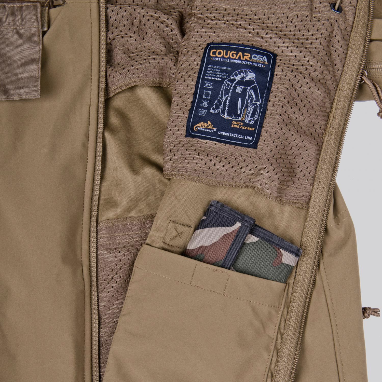 HELIKON TEX COUGAR JACKE COYOTE