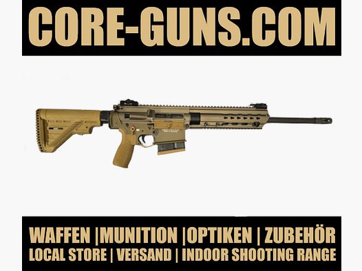 Heckler & Koch HK fucile semiautomatico MR 308 A3 sabbia calibro 308Win 16,5" HK MR308 disponibile immediatamente