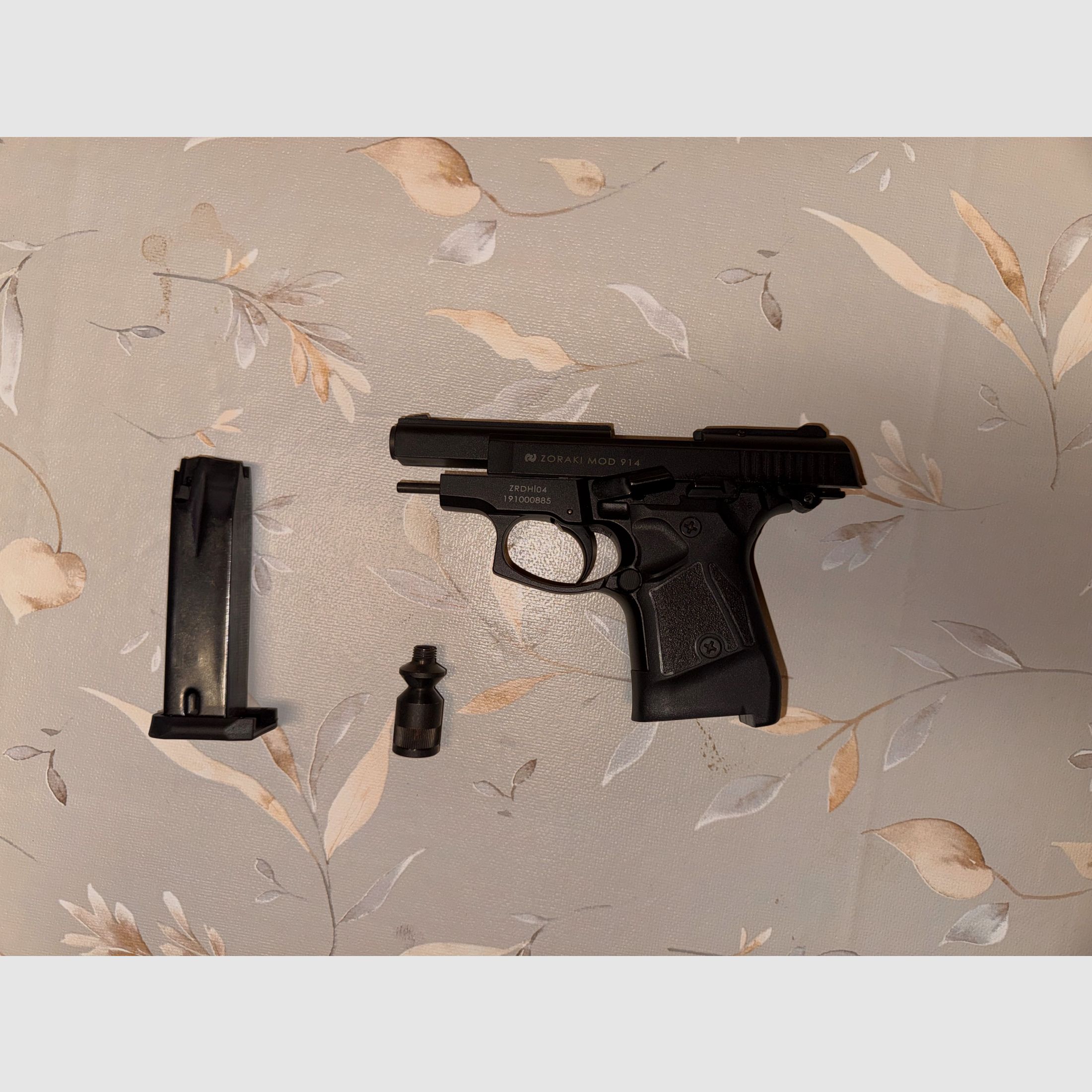 Zoraki MOD. 914 cal.9mm PAK Schreckschuss Platzpatrone , Bild 4 von 12