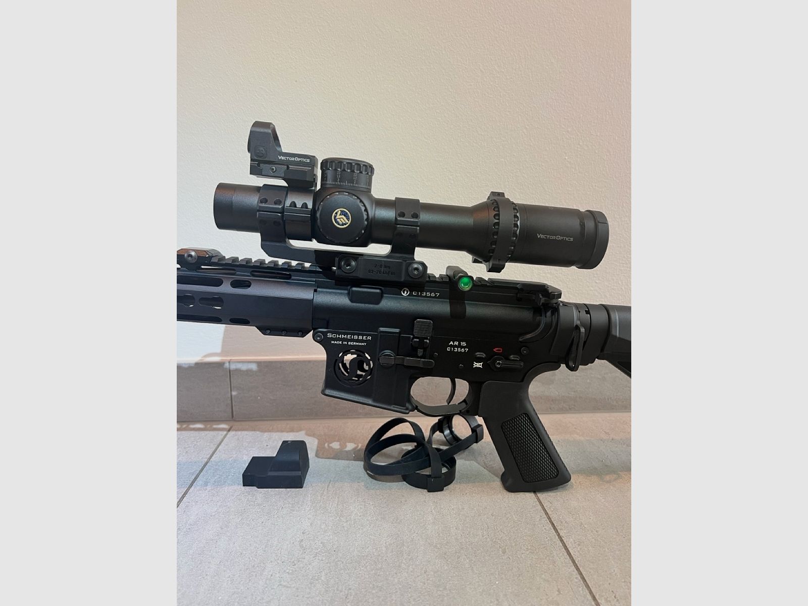 Schmeisser AR15 Dynamic, 14,5 pollici in calibro .223 incluso ZF, RD, SD, ecc.