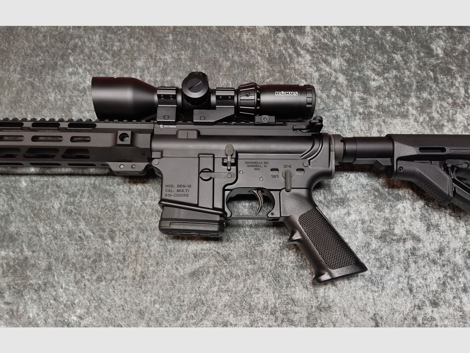 BM Custom AR15 Selbstladebüchse 16" .223 Rem Magpul Zweiben 