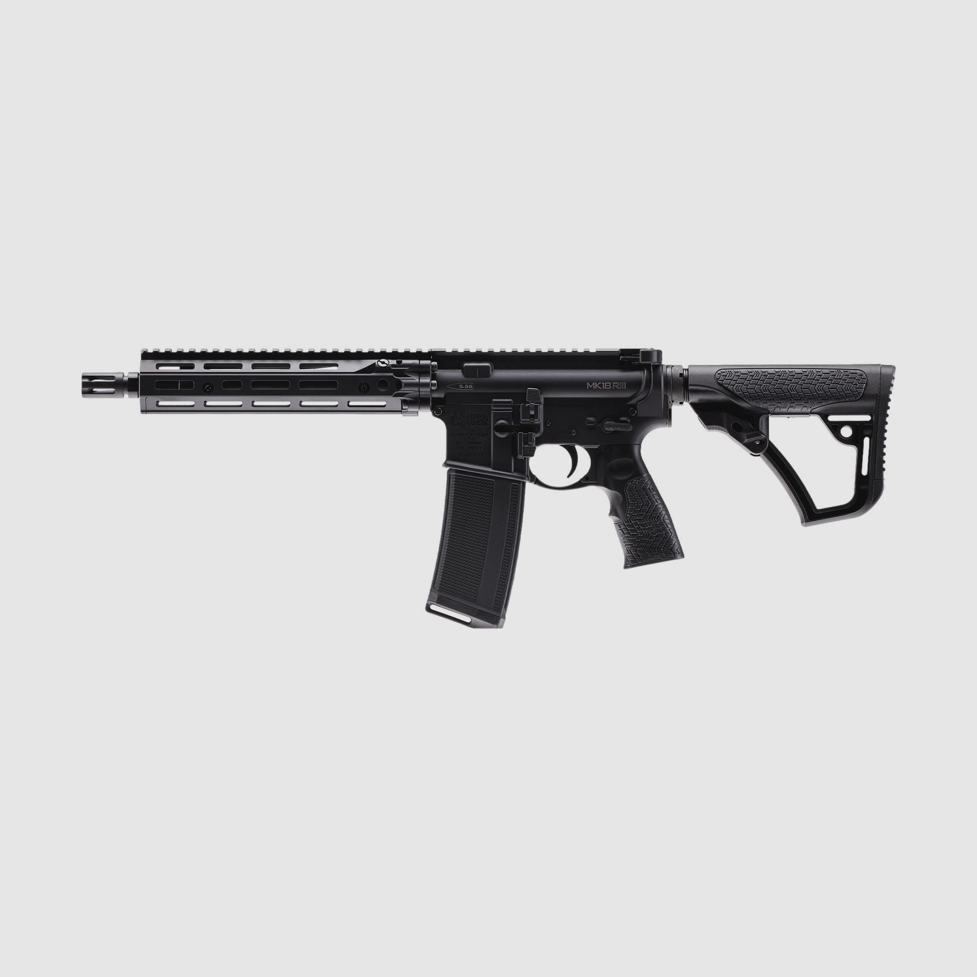 Daniel Defense – Halbauto / DD4 MK18 RIII SBR / 10.3 / 5.56mm Nato / Schwarz, Bild 2 von 2