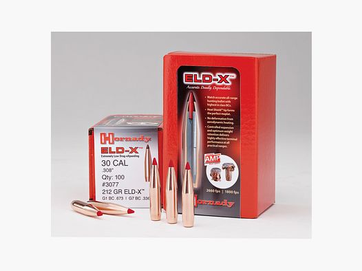 Hornady Geschosse 6mm/.243 – ELD-X – 90grs