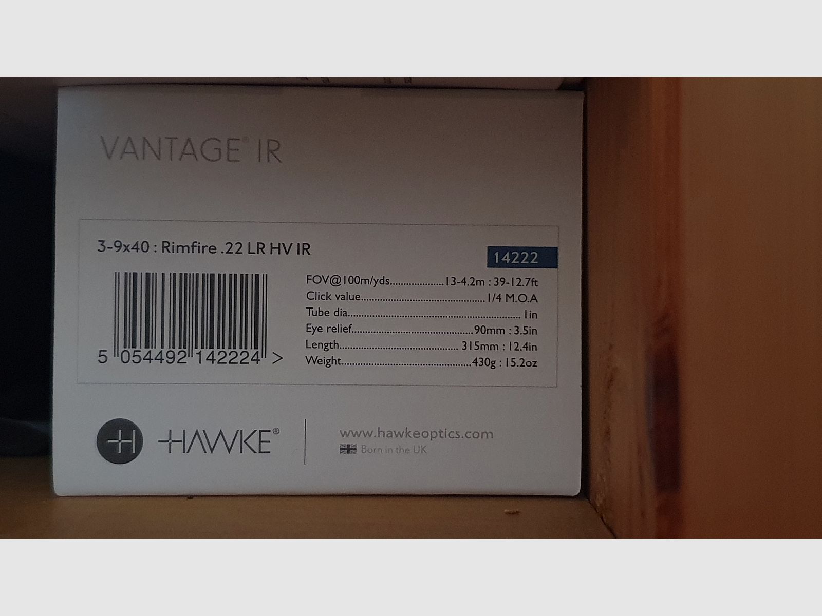 Hawke Vantage 14223 3-9x40 Rimfire Subsonic oder HV