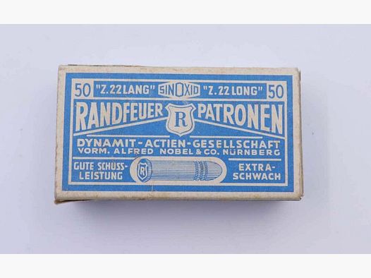 RWS (WZd.Fa.Rottweil) rimfire cartridges .22lr