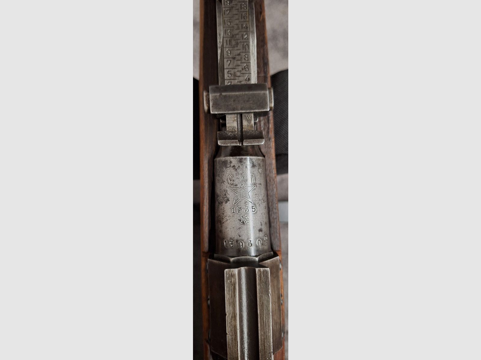 Mosin Nagant Tula 1935 PE Francotirador con montaje Smirnskiy 7,62x54R