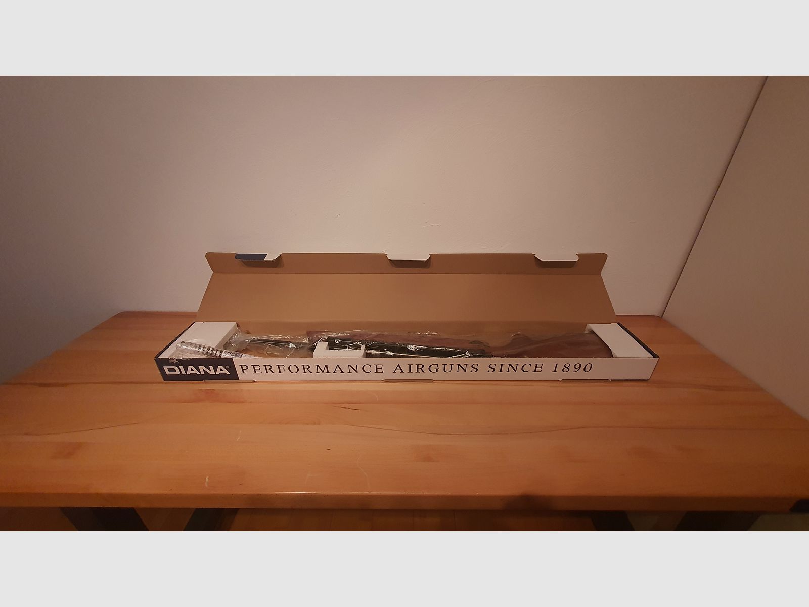 Fucile ad aria compressa Diana 54 / Diana54 Airking nel calibro 4,5 mm ( canna rigida / azionamento laterale )